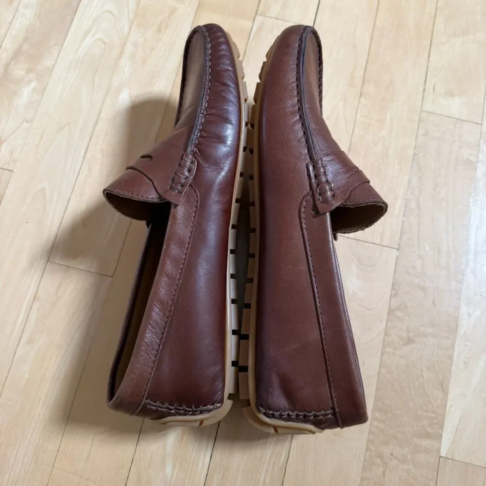 Ted Baker Alerrt Driving Loafer Shoe in Brown Chocolate 44